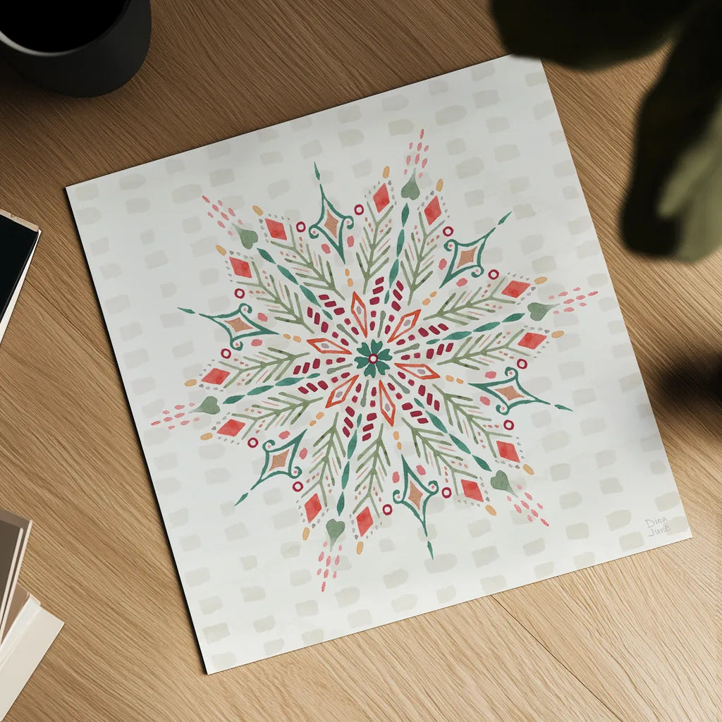 Winter Wonder VIII by Dina June. Shown as a detailed flat fine art print, highlighting archival giclee quality. Available as an archival giclee rolled canvas, fine art paper, or poster print. SKU 89624a.