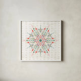 Winter Wonder VIII by Dina June. Shown in a crisp white glass frame for a clean and minimalist style. Available as an archival giclee rolled canvas, fine art paper, or poster print. SKU 89624a.