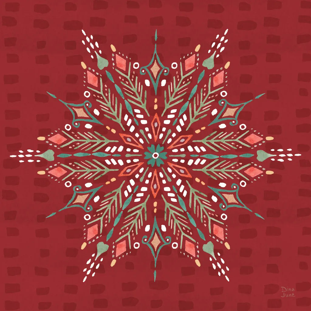 Winter Wonder VIII Color by Dina June. SKU 89626a. Archival Giclee Fine art print for wall decor.