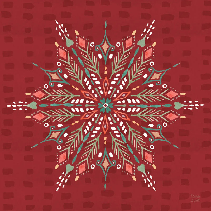 Winter Wonder VIII Color by Dina June. SKU 89626a. Archival Giclee Fine art print for wall decor.