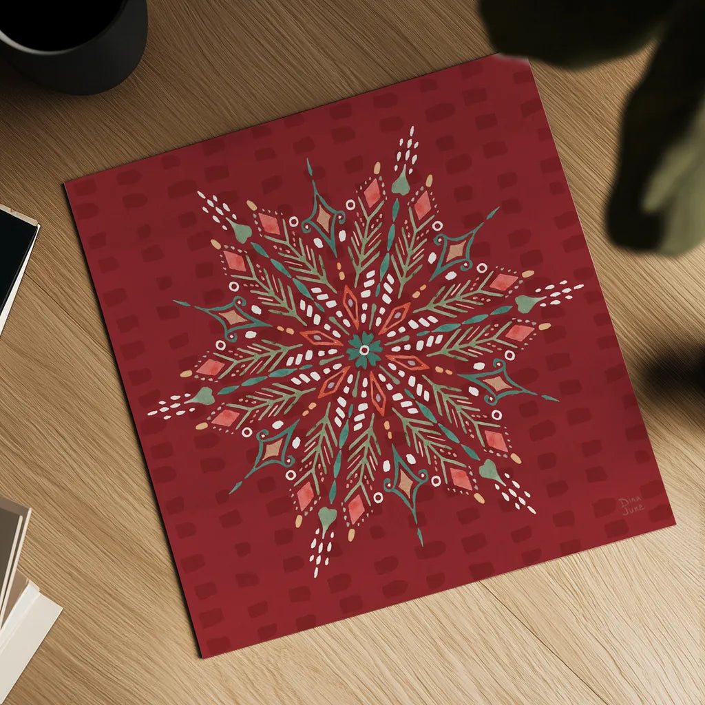 Winter Wonder VIII Color by Dina June. Shown as a detailed flat fine art print, highlighting archival giclee quality. Available as an archival giclee rolled canvas, fine art paper, or poster print. SKU 89626a.