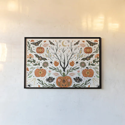 Witching Hour Wonders I by Dina June. shown as a paper print in a black flame. Available as a archival giclee rolled canvas, fine art paper, or poster print. SKU 101433i.