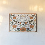 Witching Hour Wonders I by Dina June. shown as a paper print in a natural frame. Available as a archival giclee rolled canvas, fine art paper, or poster print. SKU 101433i.