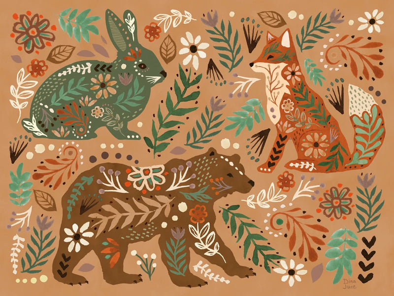 Wooded Hideaway I by Dina June