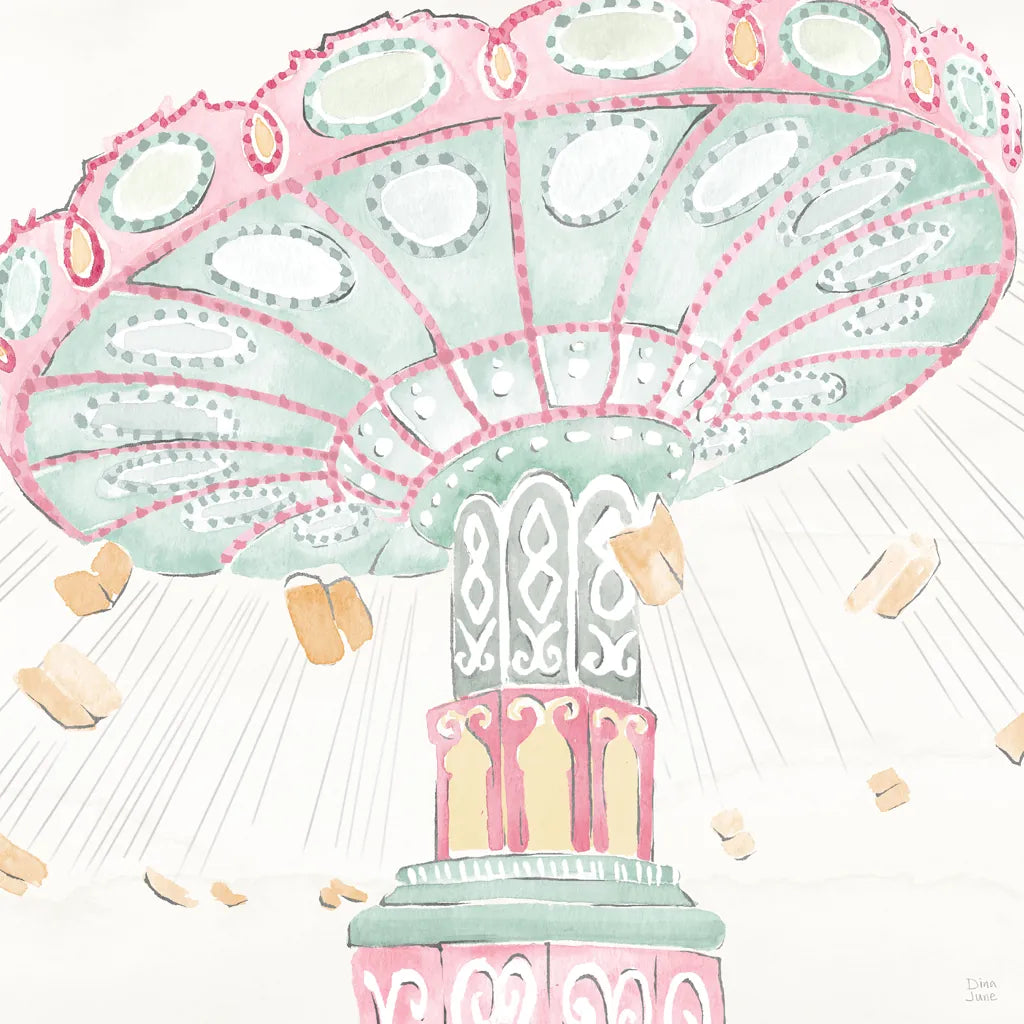 World Tour VI by Dina June. SKU 69408a. Archival Giclee Fine art print for wall decor.