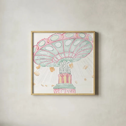 World Tour VI by Dina June. Shown in a natural wood glass frame for a timeless modern aesthetic. Available as an archival giclee rolled canvas, fine art paper, or poster print. SKU 69408a.