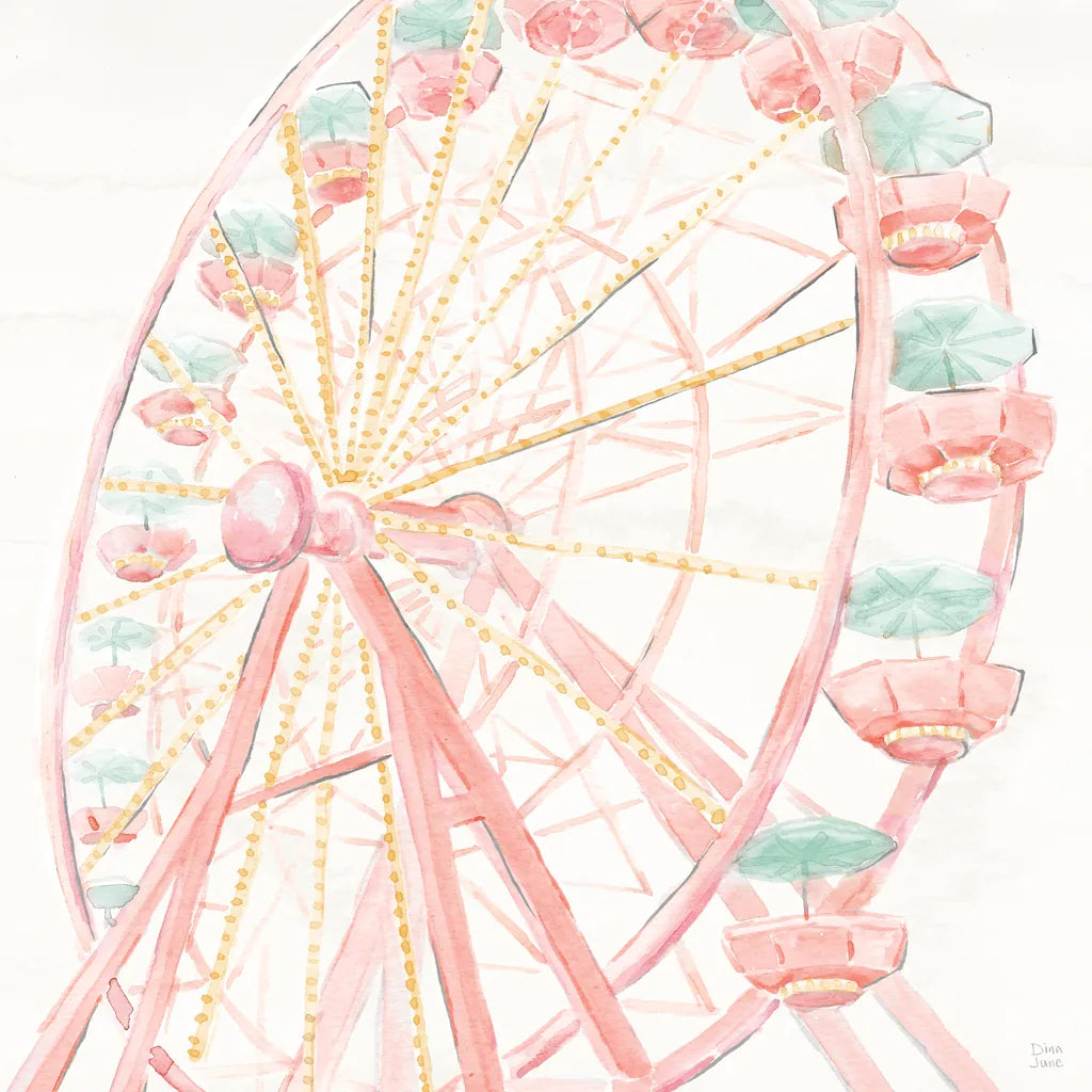 World Tour VII by Dina June. SKU 69409a. Archival Giclee Fine art print for wall decor.