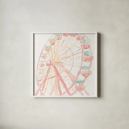 World Tour VII by Dina June. Shown in a crisp white glass frame for a clean and minimalist style. Available as an archival giclee rolled canvas, fine art paper, or poster print. SKU 69409a.