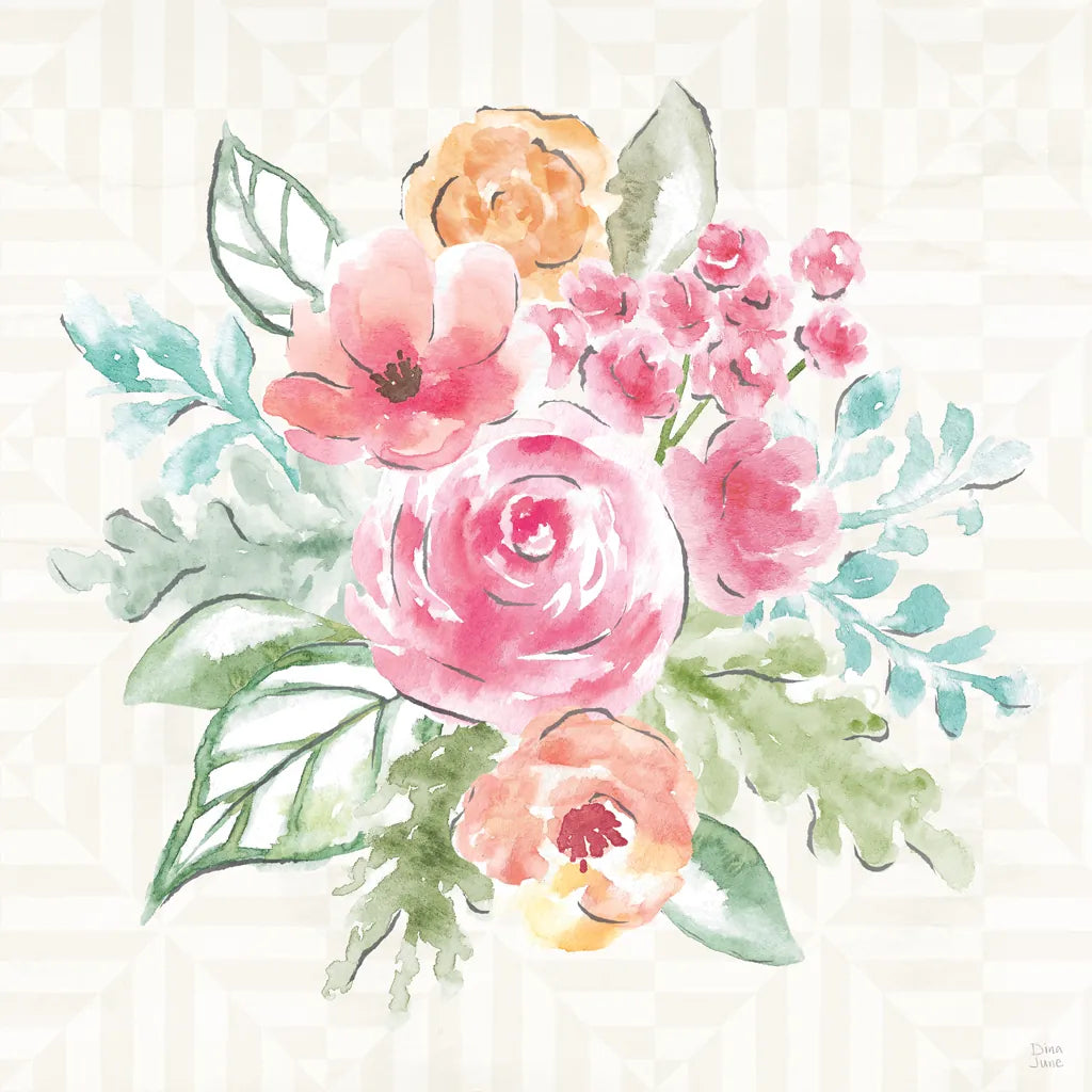 World Tour XIII by Dina June. SKU 69415a. Archival Giclee Fine art print for wall decor.