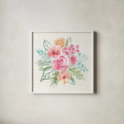 World Tour XIII by Dina June. Shown in a crisp white glass frame for a clean and minimalist style. Available as an archival giclee rolled canvas, fine art paper, or poster print. SKU 69415a.