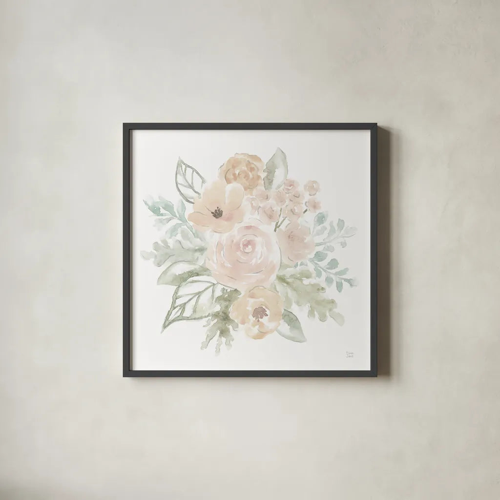 World Tour XIII Neutral by Dina June. Shown in a sleek black glass frame for a contemporary gallery look. Available as an archival giclee rolled canvas, fine art paper, or poster print. SKU 78802a.