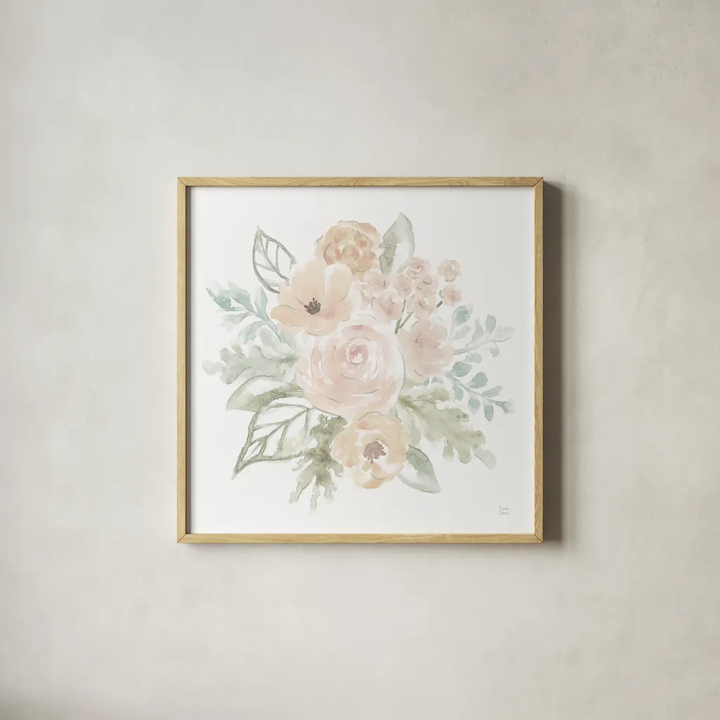 World Tour XIII Neutral by Dina June. Shown in a natural wood glass frame for a timeless modern aesthetic. Available as an archival giclee rolled canvas, fine art paper, or poster print. SKU 78802a.