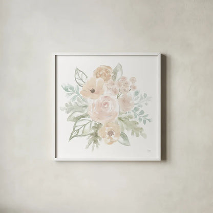World Tour XIII Neutral by Dina June. Shown in a crisp white glass frame for a clean and minimalist style. Available as an archival giclee rolled canvas, fine art paper, or poster print. SKU 78802a.