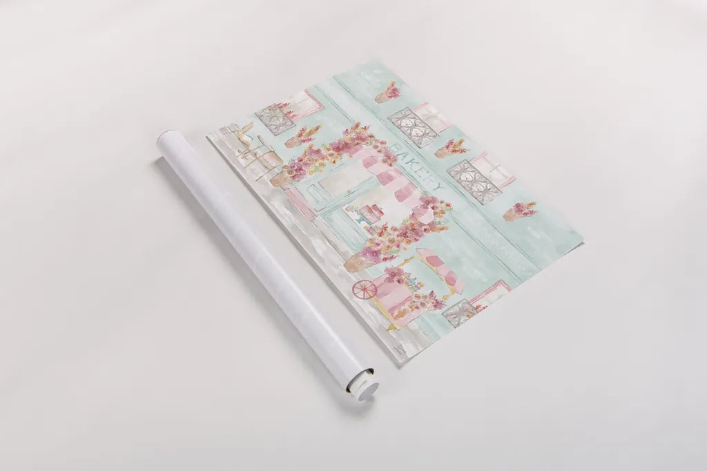 World Tour XIV by Dina June. shown as a rolled paper print. Available as archival giclee rolled canvas, fine art paper, or poster print. SKU 70420i.