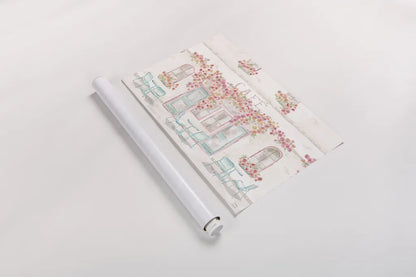 World Tour XV White by Dina June. shown as a rolled paper print. Available as archival giclee rolled canvas, fine art paper, or poster print. SKU 70487i.