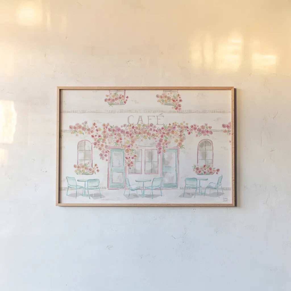 World Tour XV White by Dina June. shown as a paper print in a natural frame. Available as a archival giclee rolled canvas, fine art paper, or poster print. SKU 70487i.