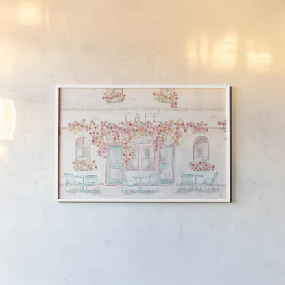 World Tour XV White by Dina June. shown as a paper print in a white frame. Available as a archival giclee rolled canvas, fine art paper, or poster print. SKU 70487i.