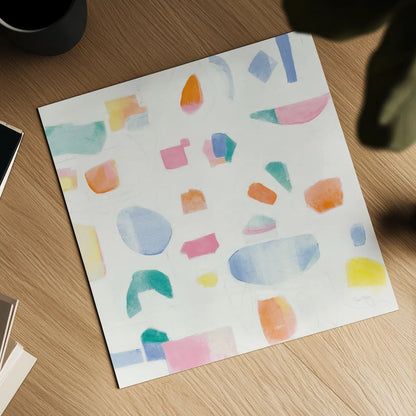 Joy by Piper Rhue. Shown as a detailed flat fine art print, highlighting archival giclee quality. Available as an archival giclee rolled canvas, fine art paper, or poster print. SKU 46778a.