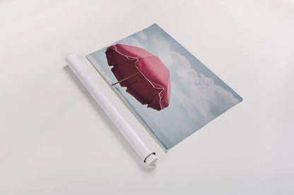 Beach Bliss I by Elizabeth Urquhart. shown as a rolled paper print. Available as archival giclee rolled canvas, fine art paper, or poster print. SKU 33204i.