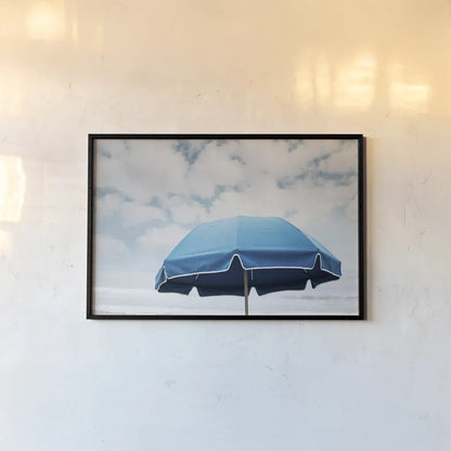 Beach Bliss II by Elizabeth Urquhart. shown as a paper print in a black flame. Available as a archival giclee rolled canvas, fine art paper, or poster print. SKU 33205i.