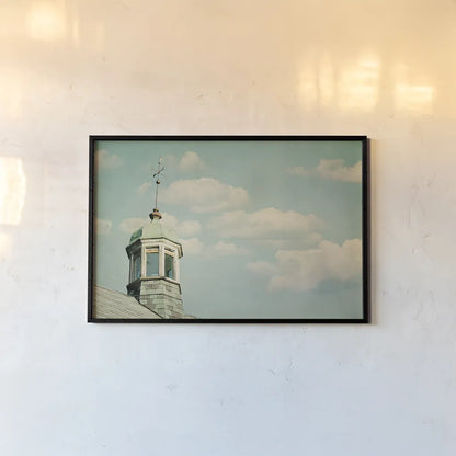 Blissful Country II by Elizabeth Urquhart. shown as a paper print in a black flame. Available as a archival giclee rolled canvas, fine art paper, or poster print. SKU 23775i.