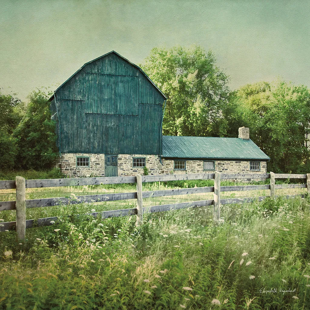 Blissful Country III Crop by Elizabeth Urquhart. SKU 23776a. Archival Giclee Fine art print for wall decor.