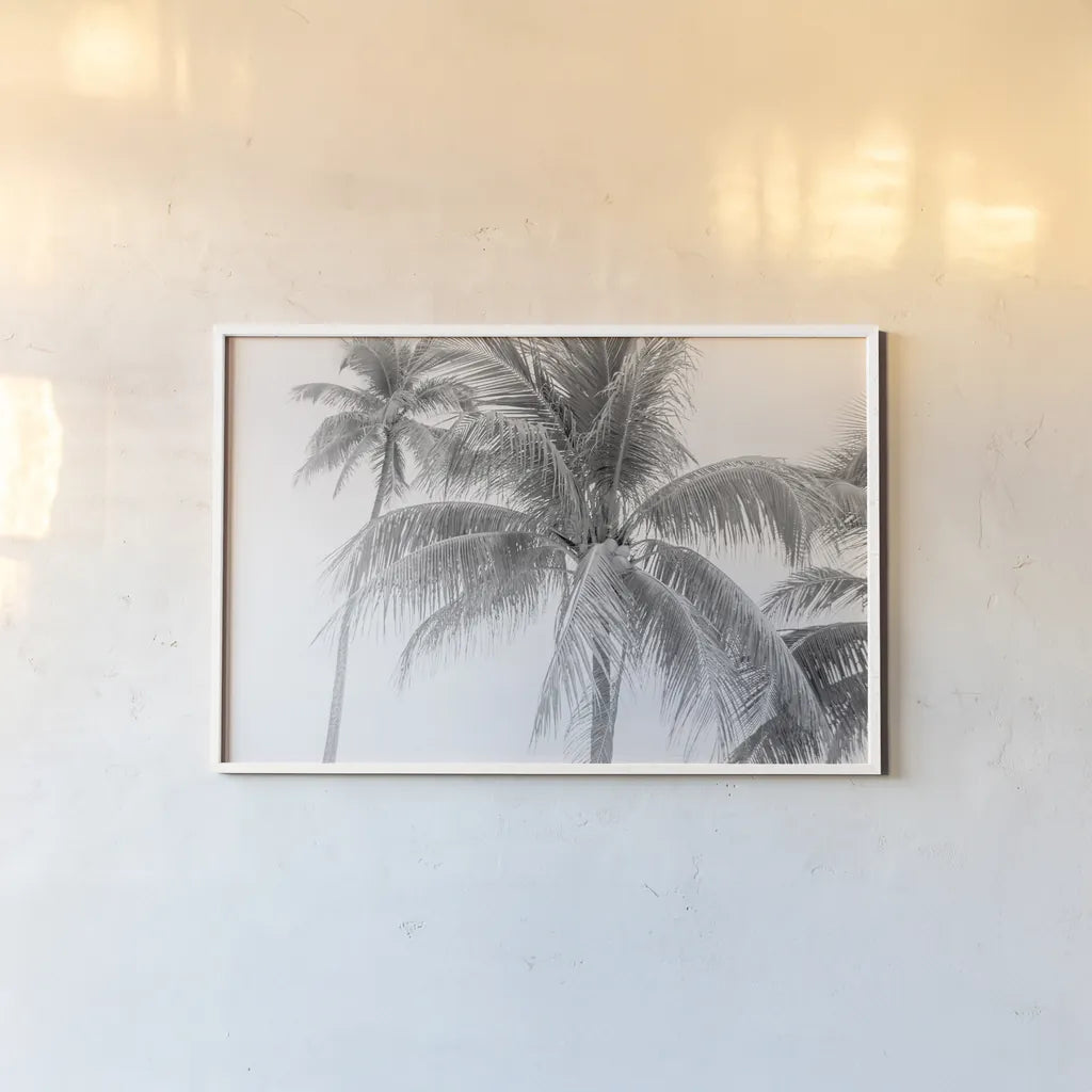 Breezy II by Elizabeth Urquhart. shown as a paper print in a white frame. Available as a archival giclee rolled canvas, fine art paper, or poster print. SKU 50752i.