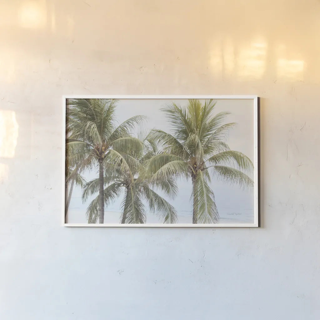 By the Sea II by Elizabeth Urquhart. shown as a paper print in a white frame. Available as a archival giclee rolled canvas, fine art paper, or poster print. SKU 50750i.