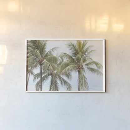 By the Sea II by Elizabeth Urquhart. shown as a paper print in a white frame. Available as a archival giclee rolled canvas, fine art paper, or poster print. SKU 50750i.