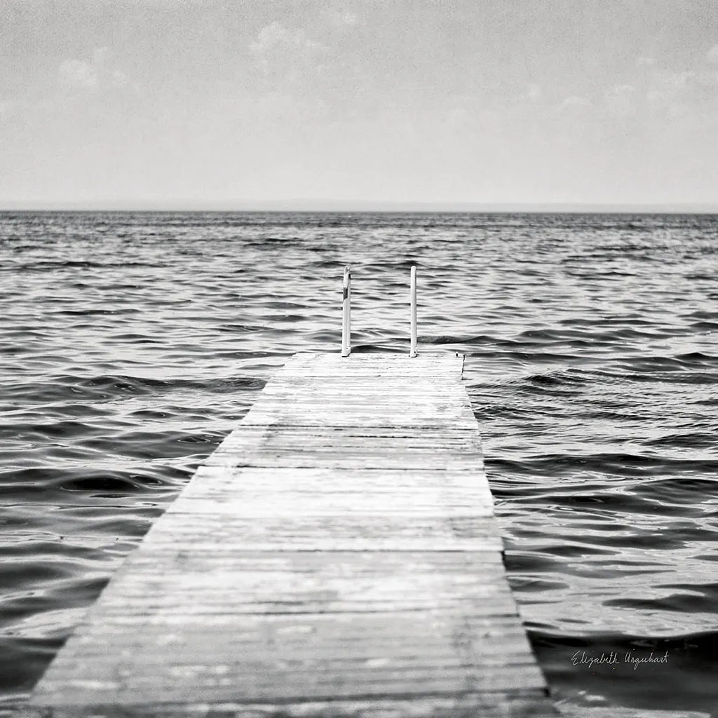 Calm Days I BW Crop by Elizabeth Urquhart. SKU 27839a. Archival Giclee Fine art print for wall decor.