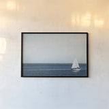 Calm Days II by Elizabeth Urquhart. shown as a paper print in a black flame. Available as a archival giclee rolled canvas, fine art paper, or poster print. SKU 23796i.