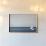Calm Days II by Elizabeth Urquhart. shown as a paper print in a natural frame. Available as a archival giclee rolled canvas, fine art paper, or poster print. SKU 23796i.