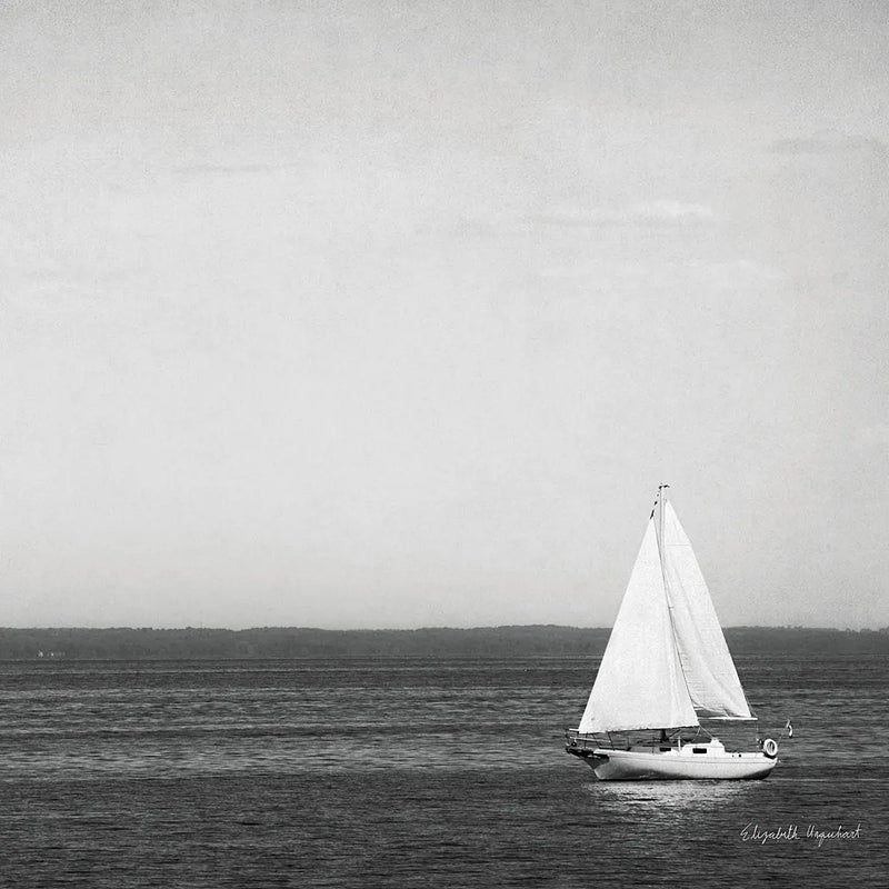 Calm Days II BW Crop by Elizabeth Urquhart. SKU 27840a. Archival Giclee Fine art print for wall decor.