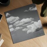Calm Days III BW Crop by Elizabeth Urquhart. Shown as a detailed flat fine art print, highlighting archival giclee quality. Available as an archival giclee rolled canvas, fine art paper, or poster print. SKU 27841a.