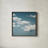 Calm Days III Crop by Elizabeth Urquhart. Shown in a sleek black glass frame for a contemporary gallery look. Available as an archival giclee rolled canvas, fine art paper, or poster print. SKU 23797a.