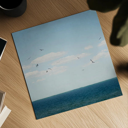 Calm Days IV Crop by Elizabeth Urquhart. Shown as a detailed flat fine art print, highlighting archival giclee quality. Available as an archival giclee rolled canvas, fine art paper, or poster print. SKU 23798a.