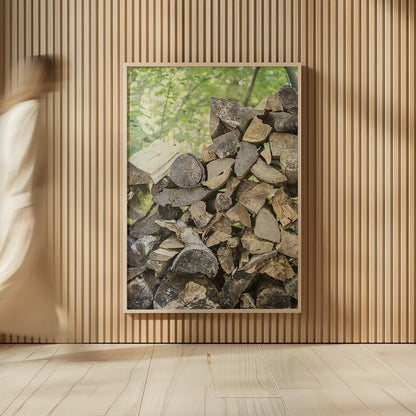 Chopped I by Elizabeth Urquhart. shown as over sized large wall art. Available as an archival giclee rolled canvas, fine art paper, or poster print. SKU 30335h.