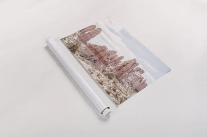 Day Hike II by Elizabeth Urquhart. shown as a rolled paper print. Available as archival giclee rolled canvas, fine art paper, or poster print. SKU 67338i.