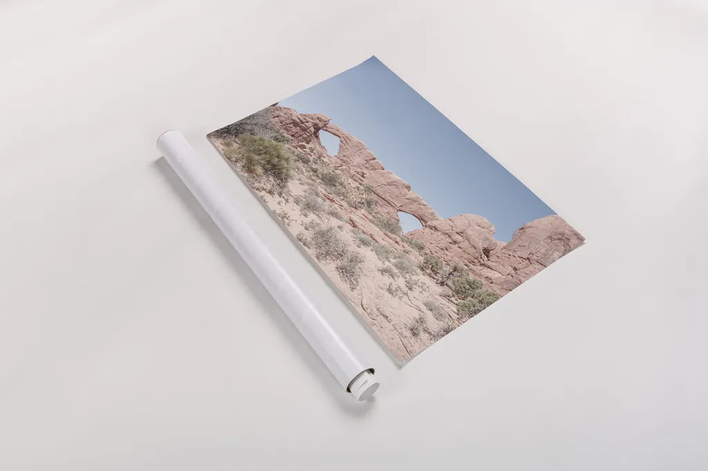 Day Hike IV by Elizabeth Urquhart. shown as a rolled paper print. Available as archival giclee rolled canvas, fine art paper, or poster print. SKU 67340i.