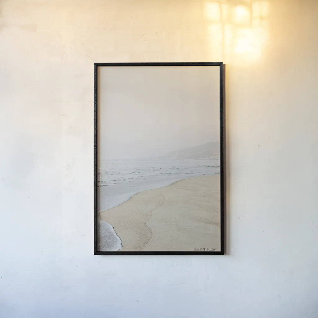 February Morning I by Elizabeth Urquhart. shown as a paper print in a black flame. Available as a archival giclee rolled canvas, fine art paper, or poster print. SKU 70367h.