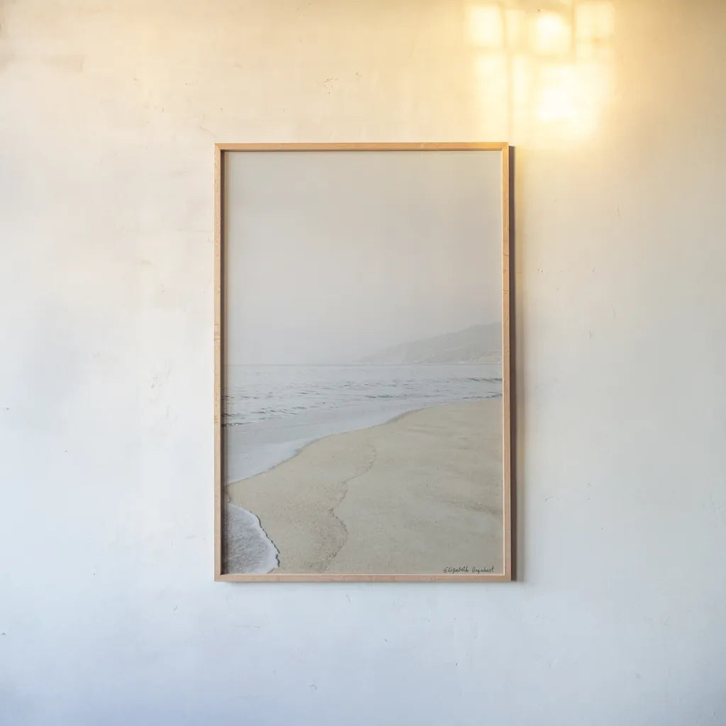 February Morning I by Elizabeth Urquhart. shown as a paper print in a natural frame. Available as a archival giclee rolled canvas, fine art paper, or poster print. SKU 70367h.