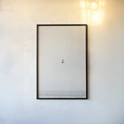 February Morning III by Elizabeth Urquhart. shown as a paper print in a black flame. Available as a archival giclee rolled canvas, fine art paper, or poster print. SKU 70369h.