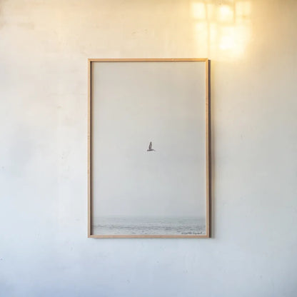 February Morning III by Elizabeth Urquhart. shown as a paper print in a natural frame. Available as a archival giclee rolled canvas, fine art paper, or poster print. SKU 70369h.