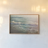 First Light II by Elizabeth Urquhart. shown as a paper print in a natural frame. Available as a archival giclee rolled canvas, fine art paper, or poster print. SKU 25507i.
