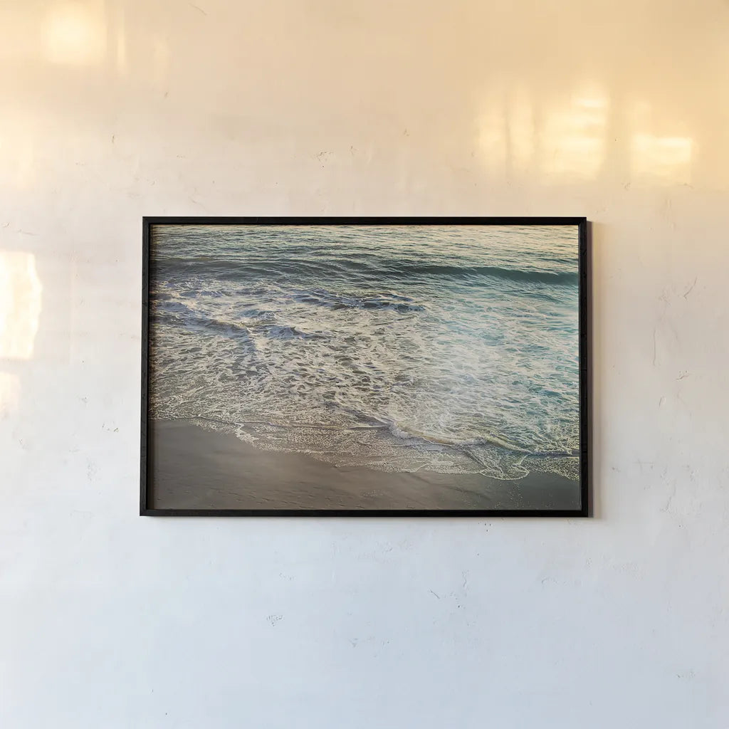 First Light III by Elizabeth Urquhart. shown as a paper print in a black flame. Available as a archival giclee rolled canvas, fine art paper, or poster print. SKU 25508i.