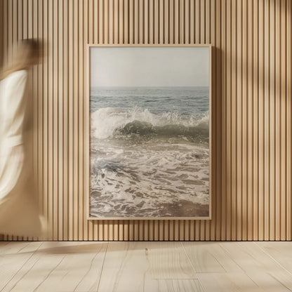 High Tide I by Elizabeth Urquhart. shown as over sized large wall art. Available as an archival giclee rolled canvas, fine art paper, or poster print. SKU 70249h.