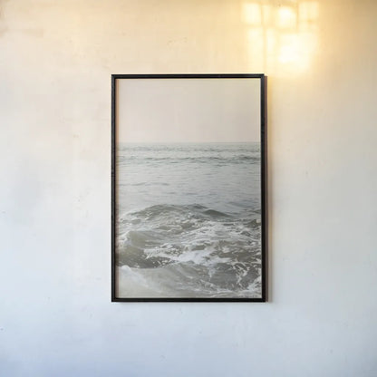 High Tide V by Elizabeth Urquhart. shown as a paper print in a black flame. Available as a archival giclee rolled canvas, fine art paper, or poster print. SKU 70253h.