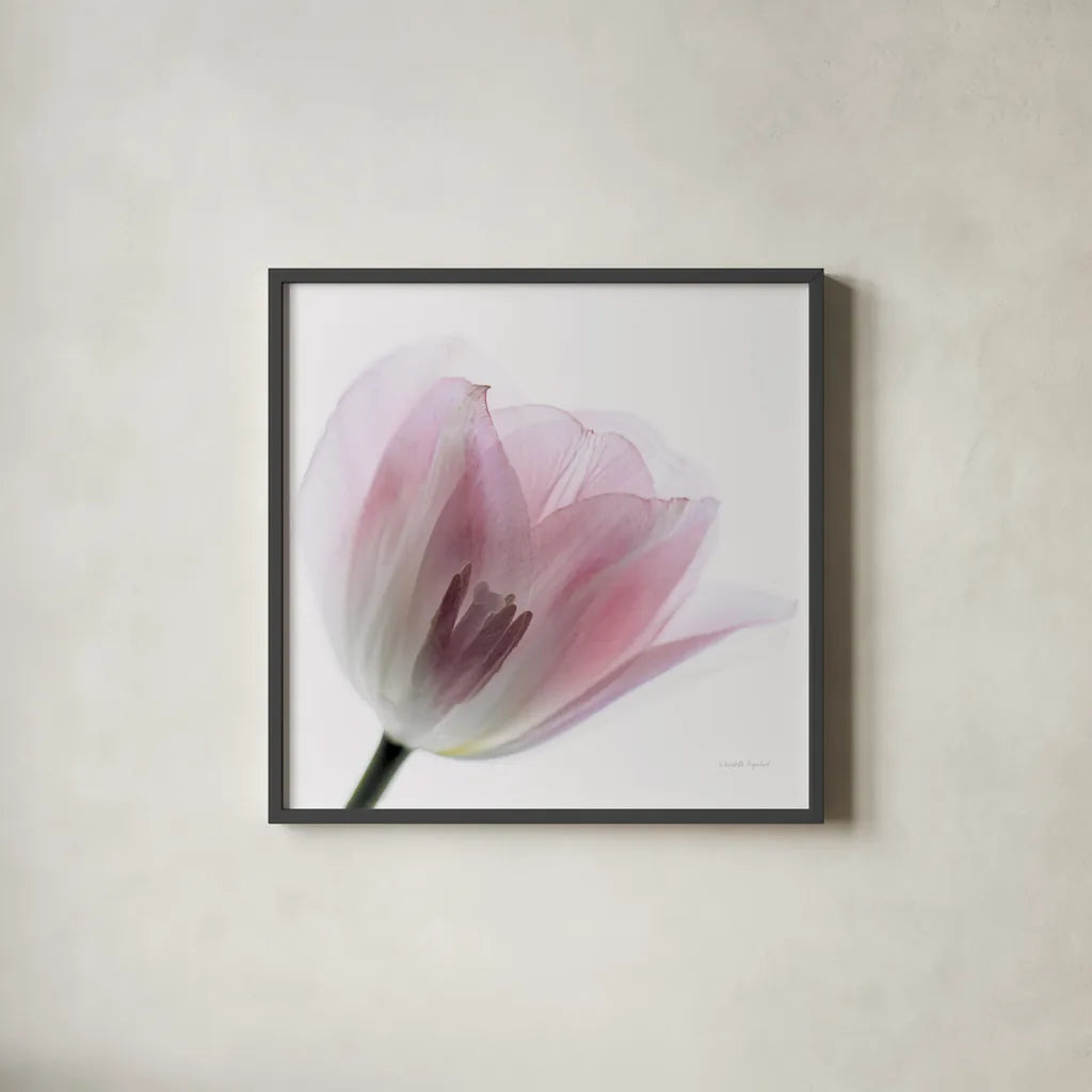 Inside Out IV Crop by Elizabeth Urquhart. Shown in a sleek black glass frame for a contemporary gallery look. Available as an archival giclee rolled canvas, fine art paper, or poster print. SKU 33349a.