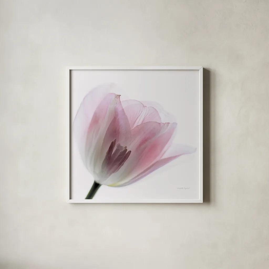 Inside Out IV Crop by Elizabeth Urquhart. Shown in a crisp white glass frame for a clean and minimalist style. Available as an archival giclee rolled canvas, fine art paper, or poster print. SKU 33349a.