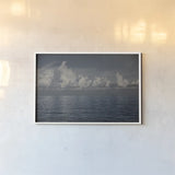 Into the Deep II by Elizabeth Urquhart. shown as a paper print in a white frame. Available as a archival giclee rolled canvas, fine art paper, or poster print. SKU 50744i.